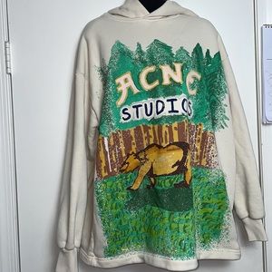 Acne Studios hoodie.